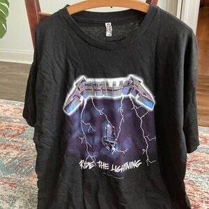 Metallica Ride The Lightning T Shirt